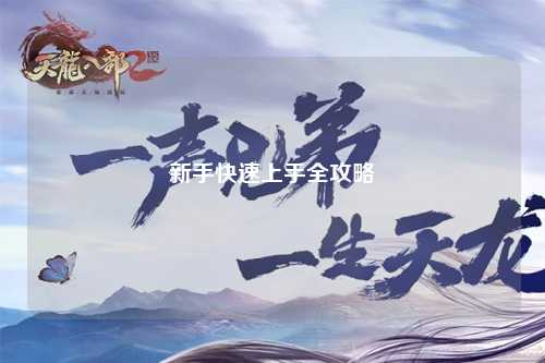 新手快速上手全攻略