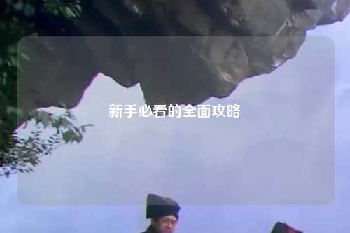 新手必看的全面攻略