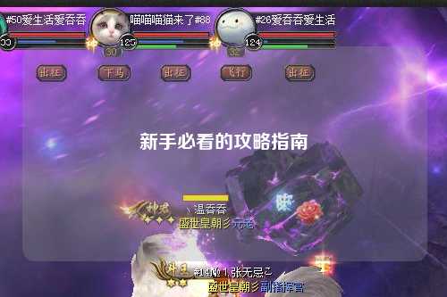 新手必看的攻略指南