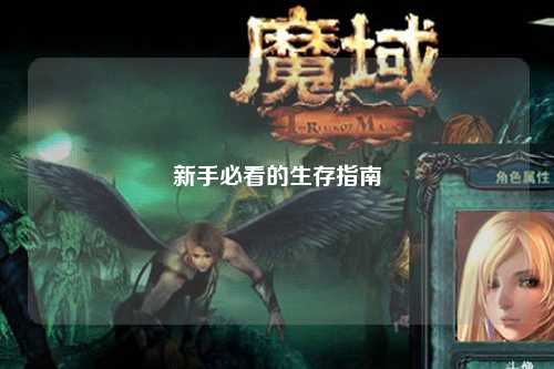 新手必看的生存指南