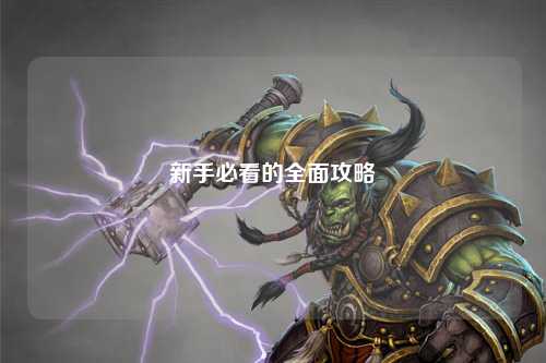 新手必看的全面攻略
