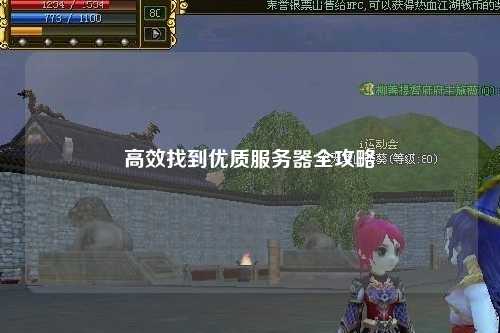 高效找到优质服务器全攻略