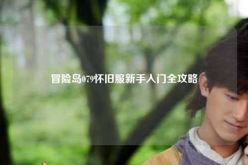 冒险岛079怀旧服新手入门全攻略