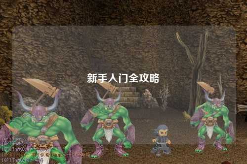 新手入门全攻略